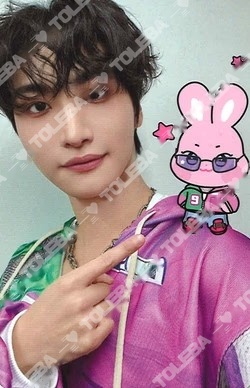 ATEEZ ソンファ ATEEZ X ANITEEZ POP-UP STORE ANITEEZ IN COLOR RAMDOM TRADING CARD