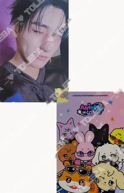 ATEEZ サン ATEEZ X ANITEEZ POP-UP STORE ANITEEZ IN COLOR RETRO STICKER BOOK